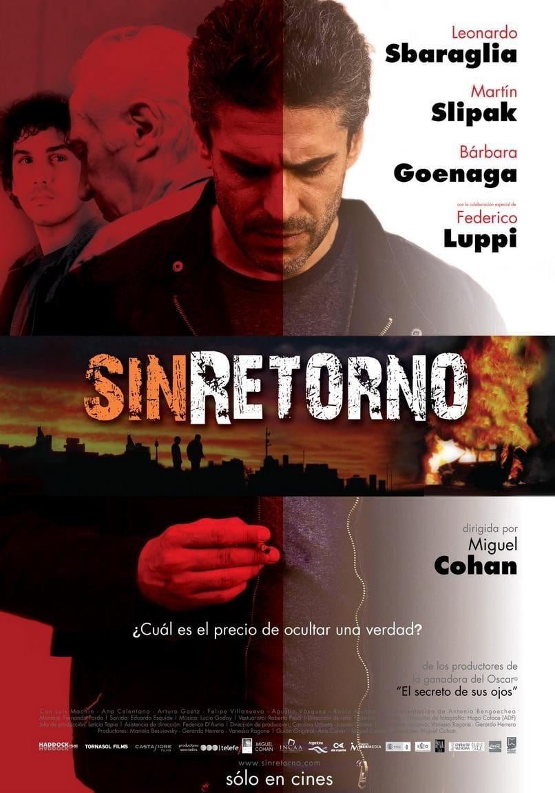 Poster de la película "Sin retorno"